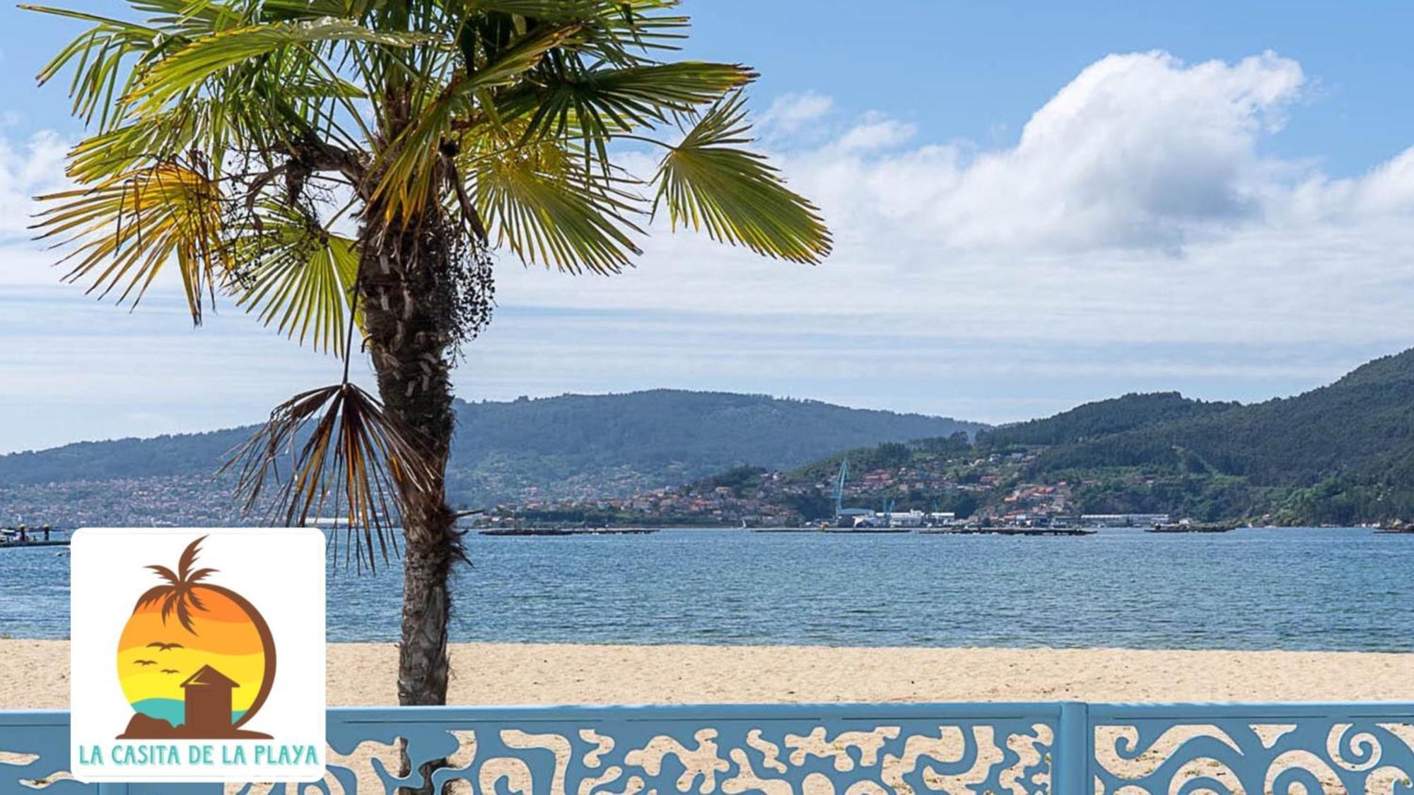 La Casita De La Playa Redondela Exterior foto